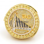 2022 Golden State Warriors Championship Ring/Pendant (Unrotatable top/C.Z. Logo)